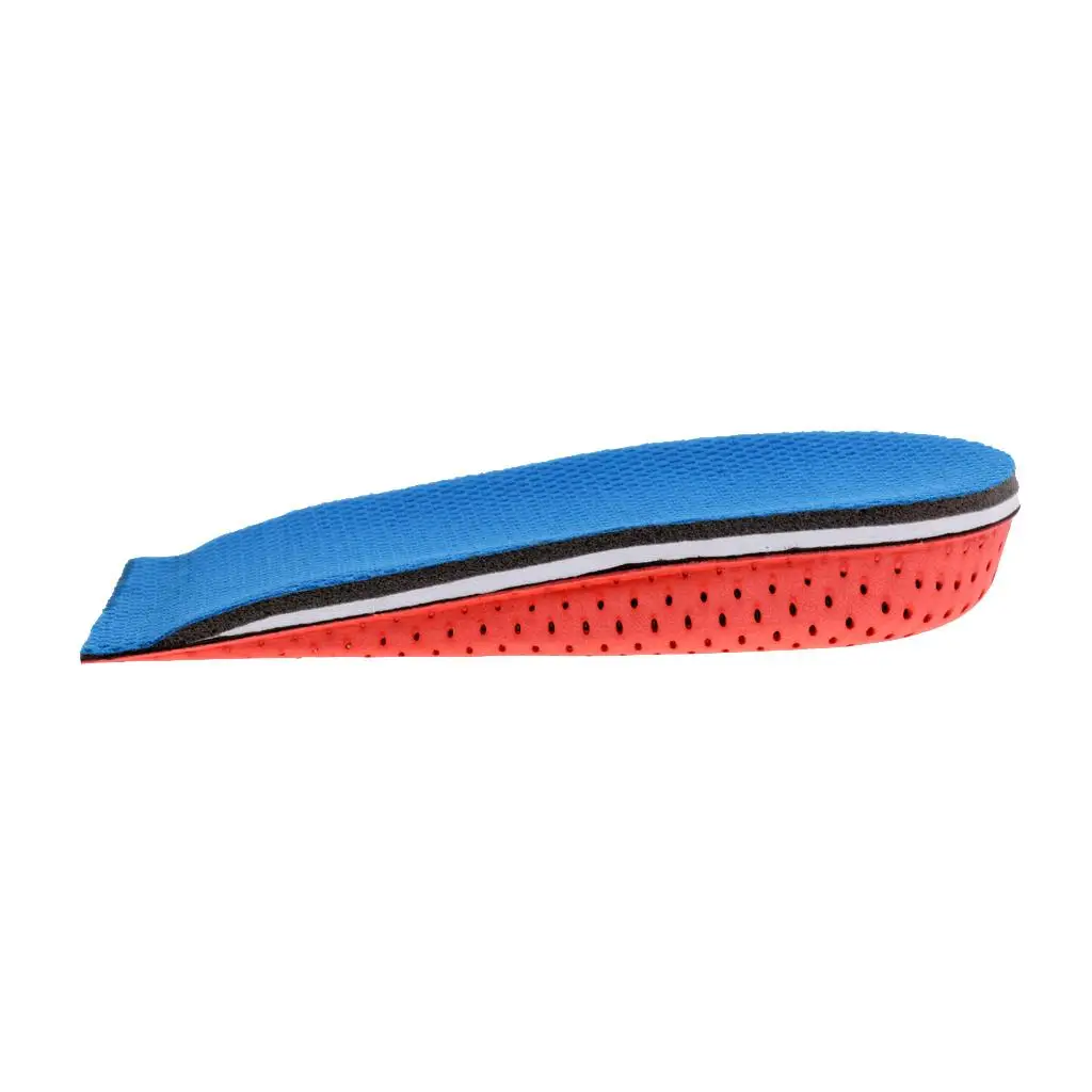 Increase Height Inserts Ergonomic Memory Foam Shoe Lifts Deodorant Insoles for Men’s Sneakers
