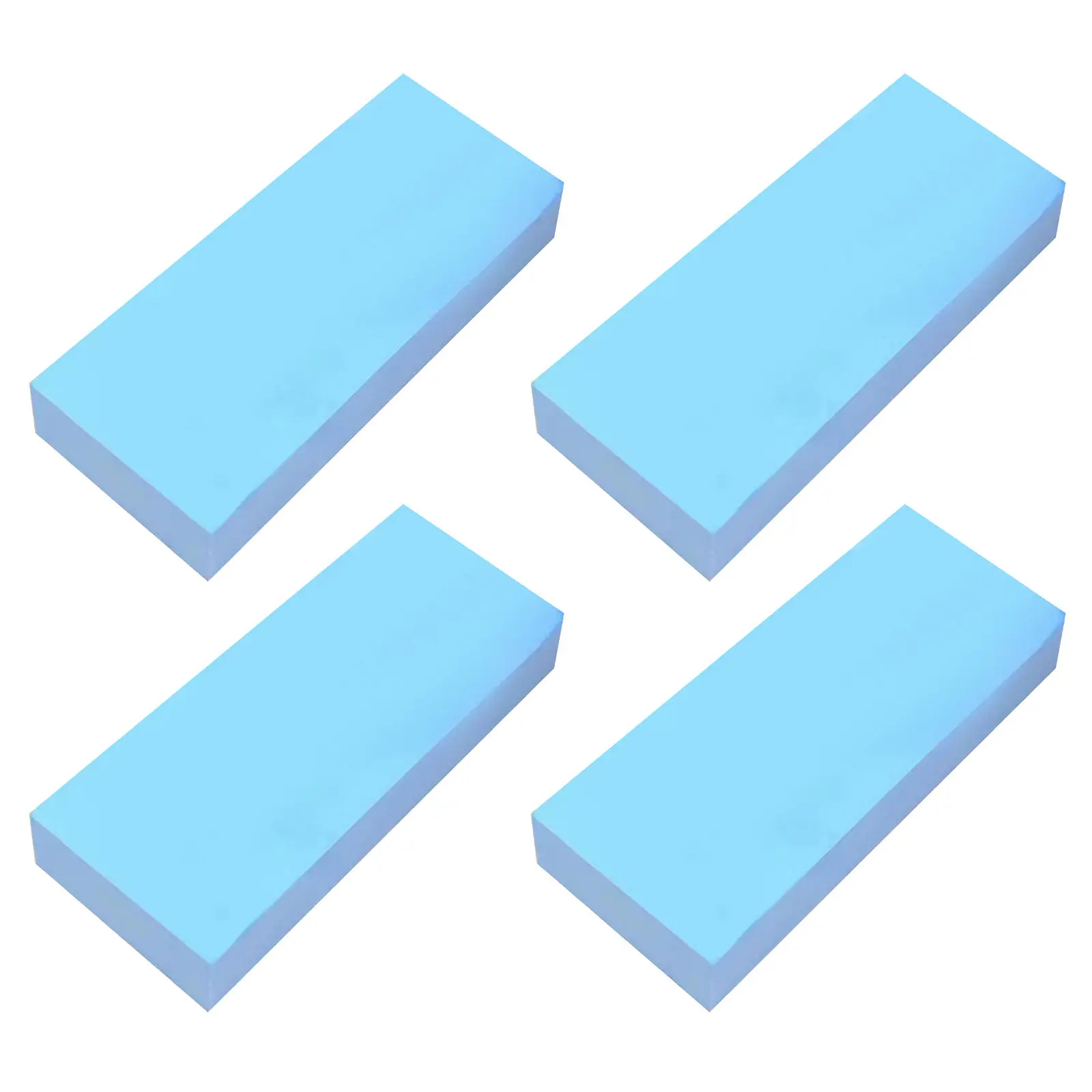 

4Pcs Painting Rectangle Artist Sponges Thick High Density Water Absorbing Sponges for Watercolor Painting Crafts Tools for Fine