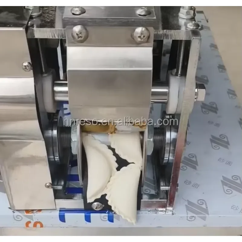 for Automatic Empanada Wrapper Making Machine All in One Samosa Round Dumpling Forming Machine