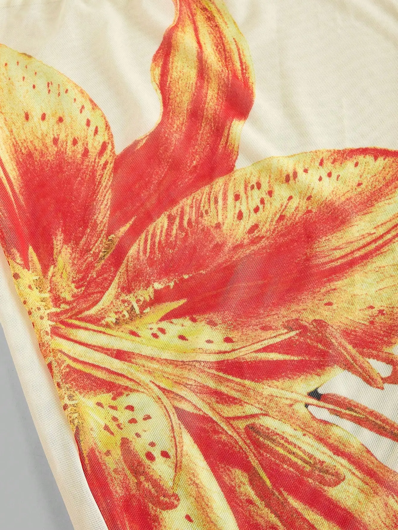 

Комплект бикини с принтом Lily и юбкой для пляжного отдыха