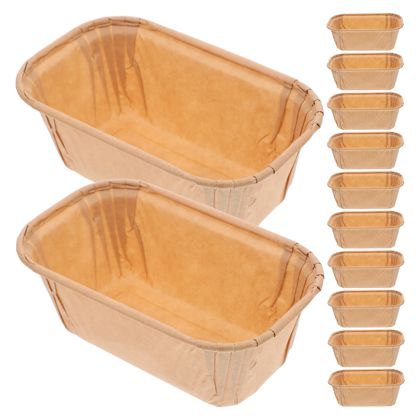 

50 Pcs Cupcake Molds Bakery Muffin Liners Baking Cases Cups for Supplies Baked Paper