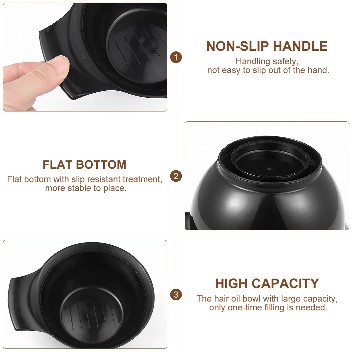 

Набор для окрашивания волос из 3 предметов: кисть, расческа, чаша. Набор инструментов для парикмахерских, многоразовый пластиковый набор для самостоятельного окрашивания волос, легко и без проблем.