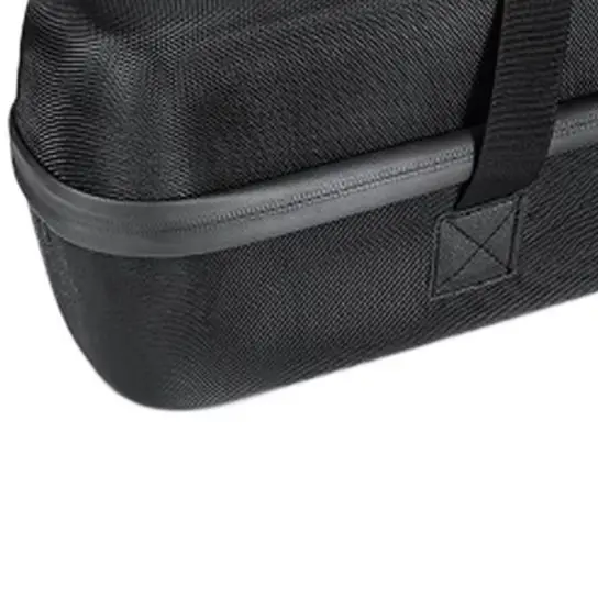 

Black EVA Hard Shell 10L Bike Battery Bag With Straps And Tape For Electric Bicycle Power Unit Storage Rear Rack For Pannier Cyc