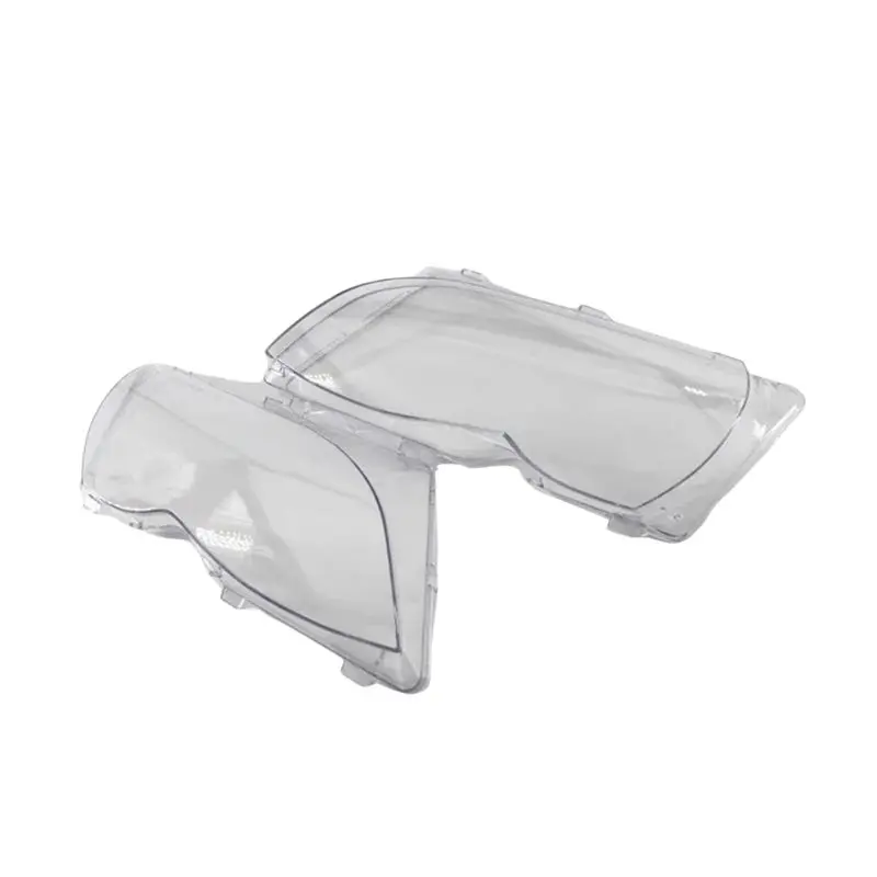 AU33-1 Pair Car Headlight Cover Headlight Shell Transparent Cover For BMW 3 Series E46 318I 320I 325I 4-Door 2002-2005