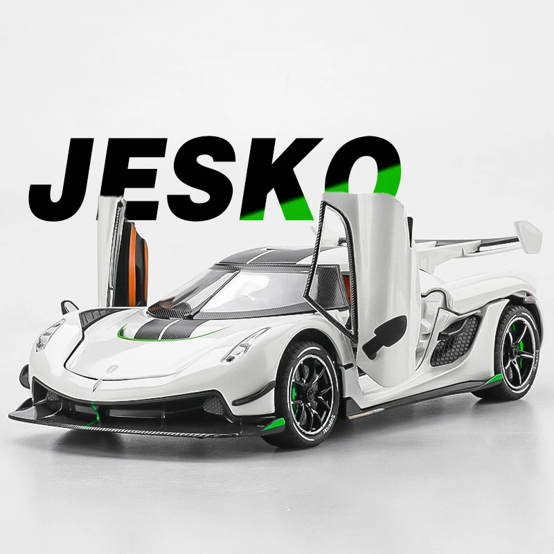 

1:24 JESKO Sports Car Model Alloy Die Cast Collection Ornaments Suitable for Children Over 3 Years Old Toys for Boys Gifts