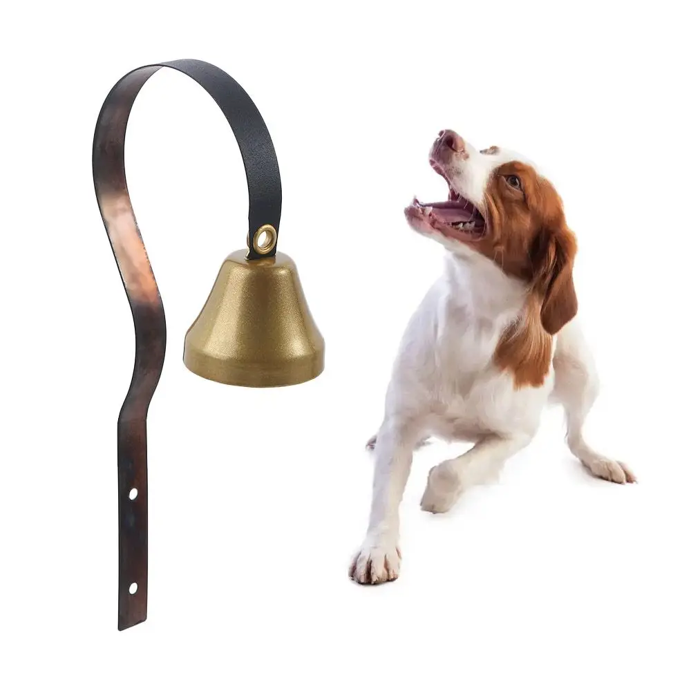 Wall Mounted Interactive Vintage Alert Pet Toy Retro Home Decoration Dog Training Bell Shopkeeper Bell Doorbell