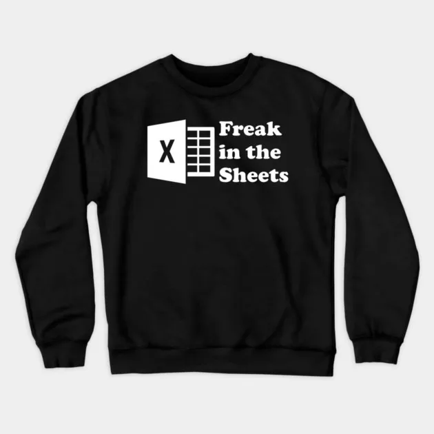 

Осенне-зимний стиль Word - Play - толстовка с юмором, графика «Freak in The Sheets» для модного и женского образа