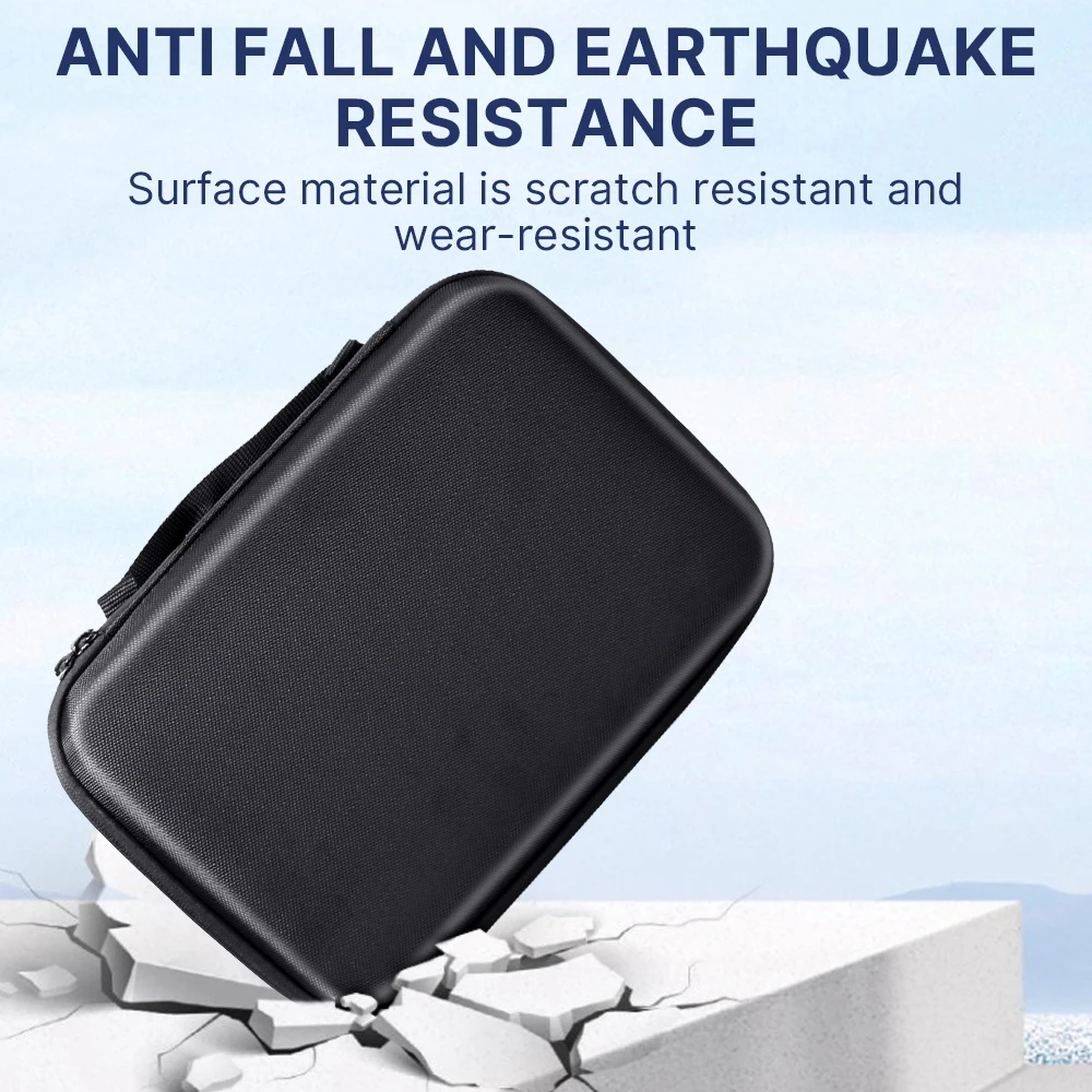 Storage Bag Carrying Case Action Camera Accessories For GoPro Hero 12 11 10 9 8 7 6 5 Anti-drop Travel Carry Box SJCAM DJI Osmo