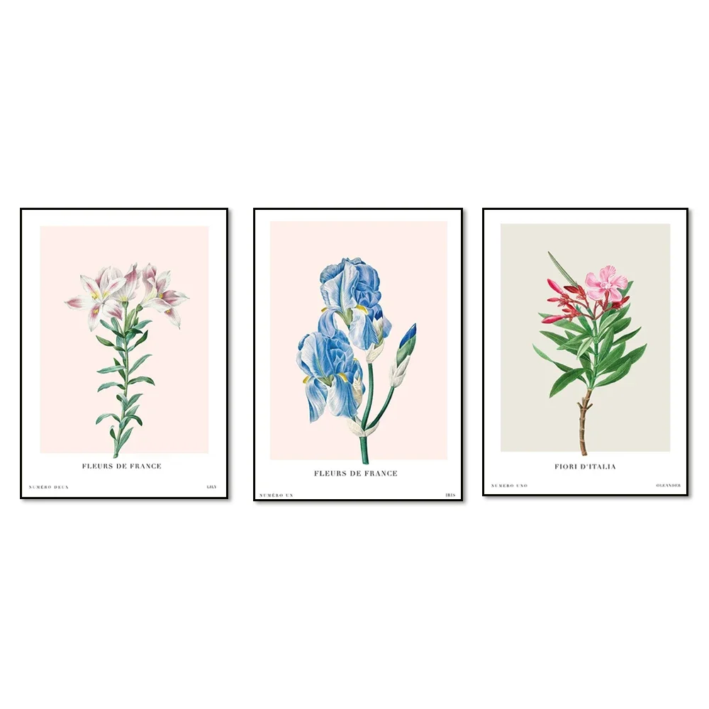 Floral art print, neutral decor, Abstract poster,  Fashion wall art, Scandi wall decor, Fashion prints, flower market poster