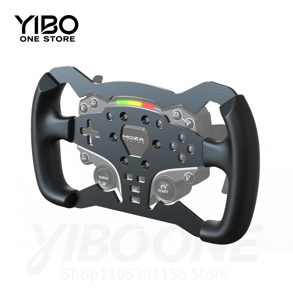 280mm Formula Wheel Mod for MOZA ES, Aviation Grade Aluminum Body, Racing Simulator Wheel Accessory for ES Base