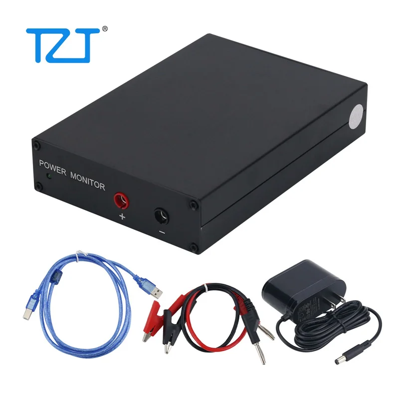 TZT HamGeek BLU926 100nA-4A Power Monitor Low Power Consumption Analyzer Power Current Recording Tester