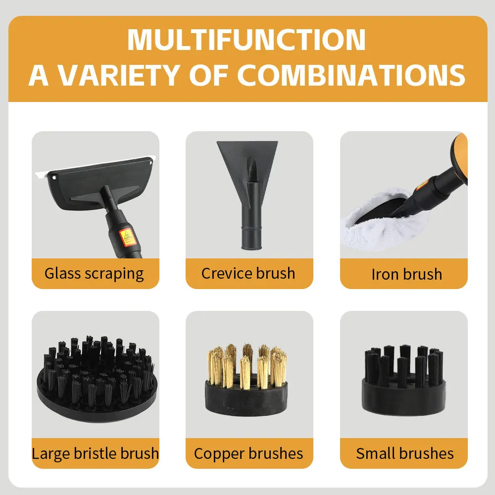 New high-pressure steam cleaning machine Small household air-conditioning kitchen range hood quick-heat cleaning machine