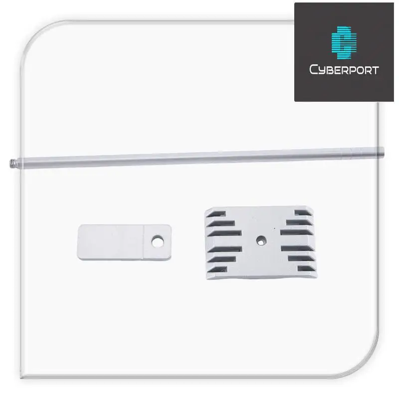 Aluminium displaystandaard rek voor axiale SCX10 90046 Tamiya CC01 D90 D110 vervangend accessoire zilver