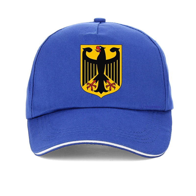 Coat Of Arms Of Germany Baseball Cap New Neutral Cotton Outdoor German Flag Patriot Hat Fashion Badge Men women hats bone