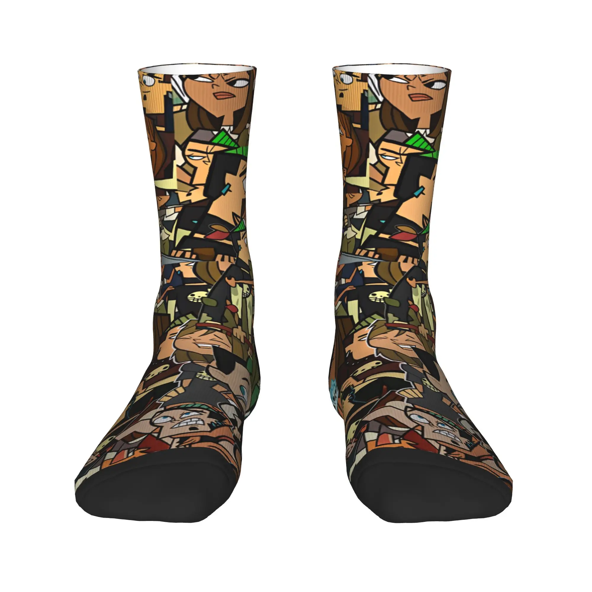 Totals Dramas Socks Spring  Stockings Vintage Unisex Men High Quality Socks Custom Cycling Non-Slip Socks