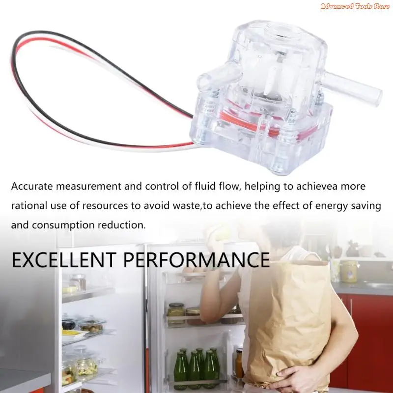 Łatwe instalacje przepływu wody Czujniki Dokładny miernik przepływu wody dla różnych urządzeń W91B