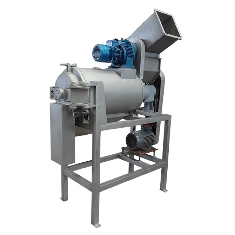 Single channel slag slurry automatic separation fruit jujube juicer pulping machine