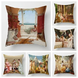 Home living room decoration cushion covers Colorful animals short plush throw pillow cover45*45 pillowcase 40x40cm 50x50 45x45