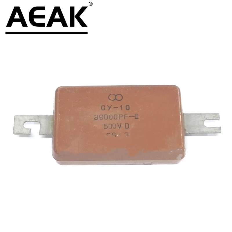 

1PCS CY-10 Large capacity Silver mica capacitor 500V/39000P/51000P/51000PF/39000PF