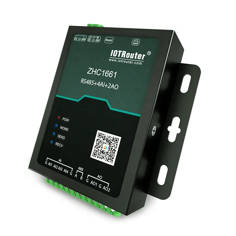 4-20mA Ethernet Gateway MQTT IO Controlador Modbus rs485 para conversor Ethernet