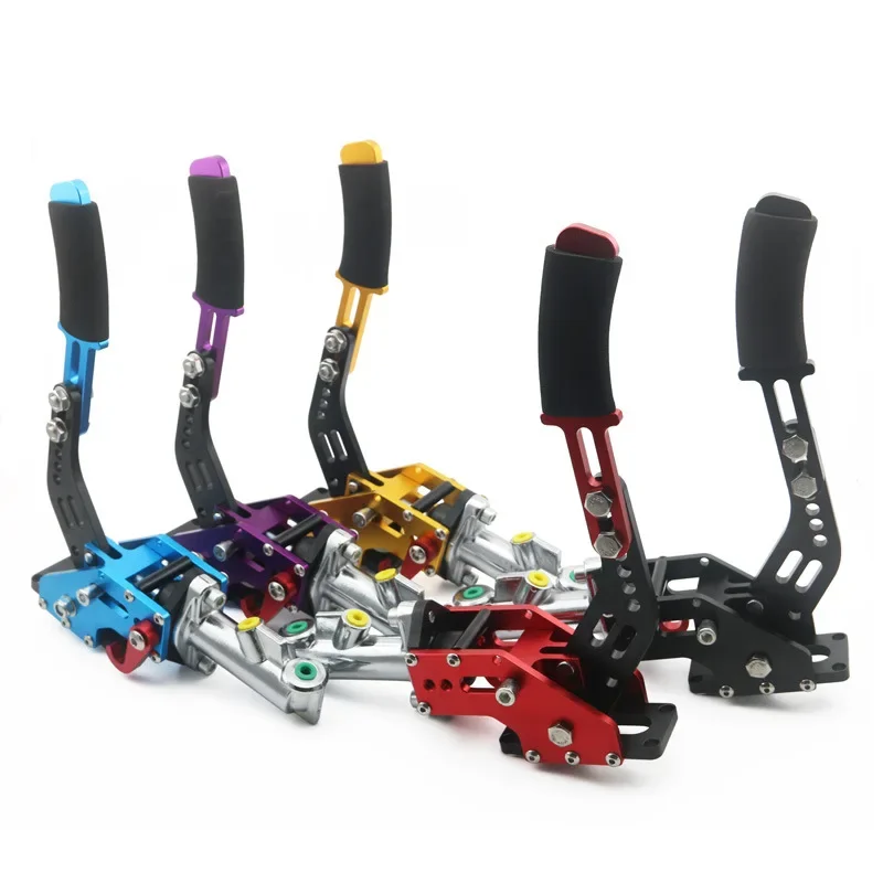 Car modification hydraulic hand brake racing drift racing hand brake modification color hand brake chrome pump