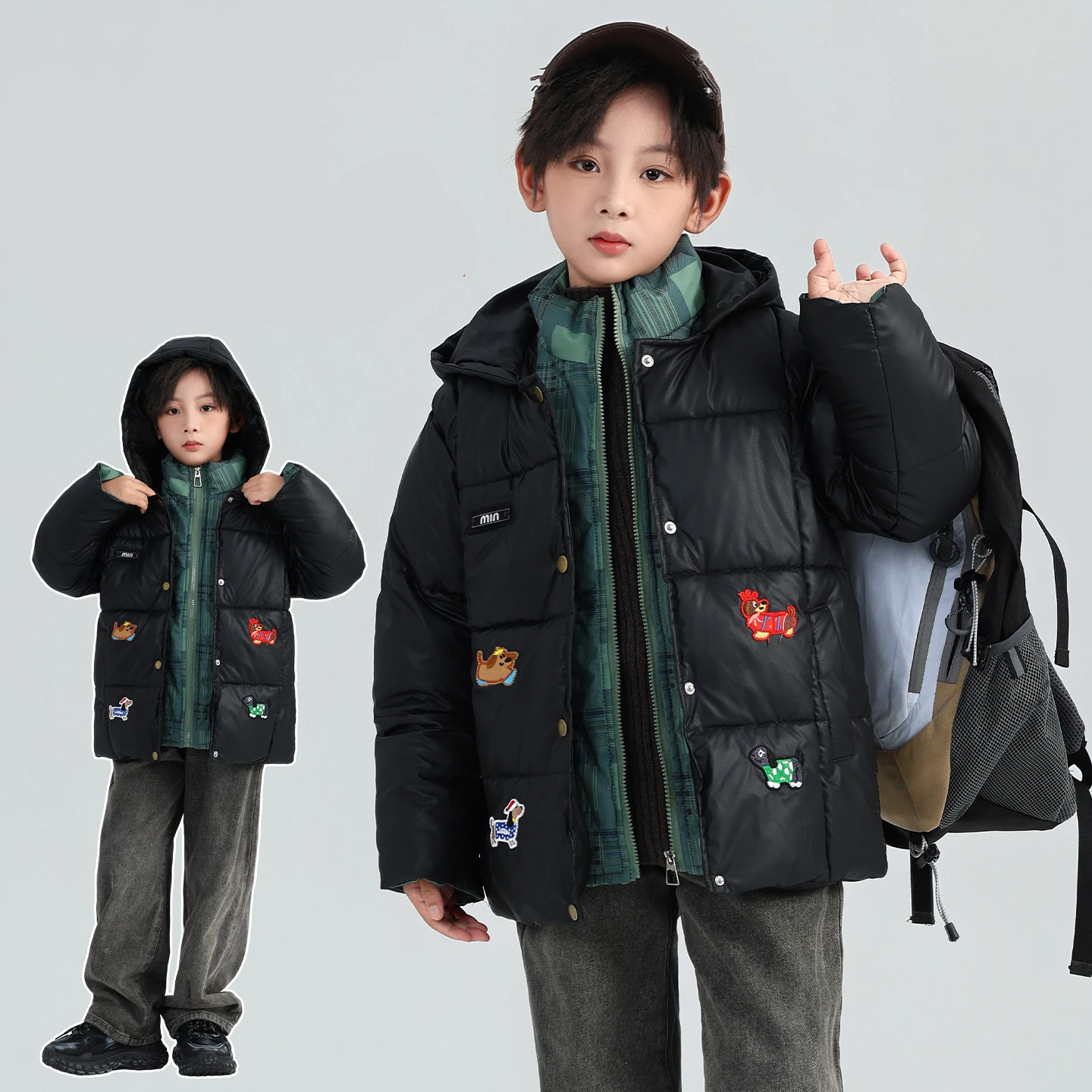 Winter Clothing Activity - Осенне-зимняя одежда 2022, детский пуховик для