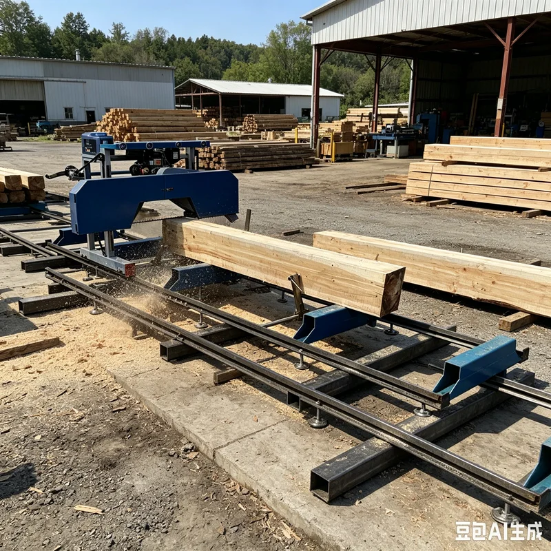 YG Customized Portable Band Mobile Industrial Timber Electric Automatic Portable Sawmill For Sale China Mini