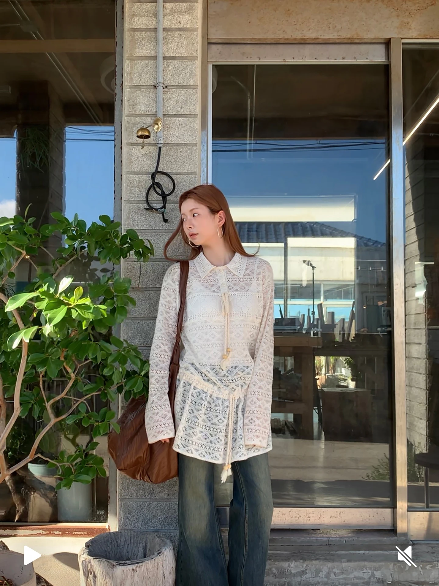 قميص داخلي نسائي أنيق بأكمام طويلة من القطن والبوليستر للخريف والشتاء بتصميم مستقيم وخصر مرتفع #2