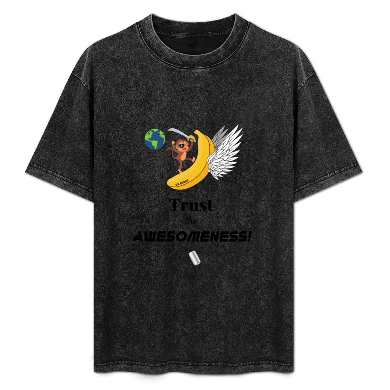 

Trust The Awesomeness! - Expeditionary Force - Skippy. Sticker T-Shirt Breathable Sportswear T-Shirt for Men
