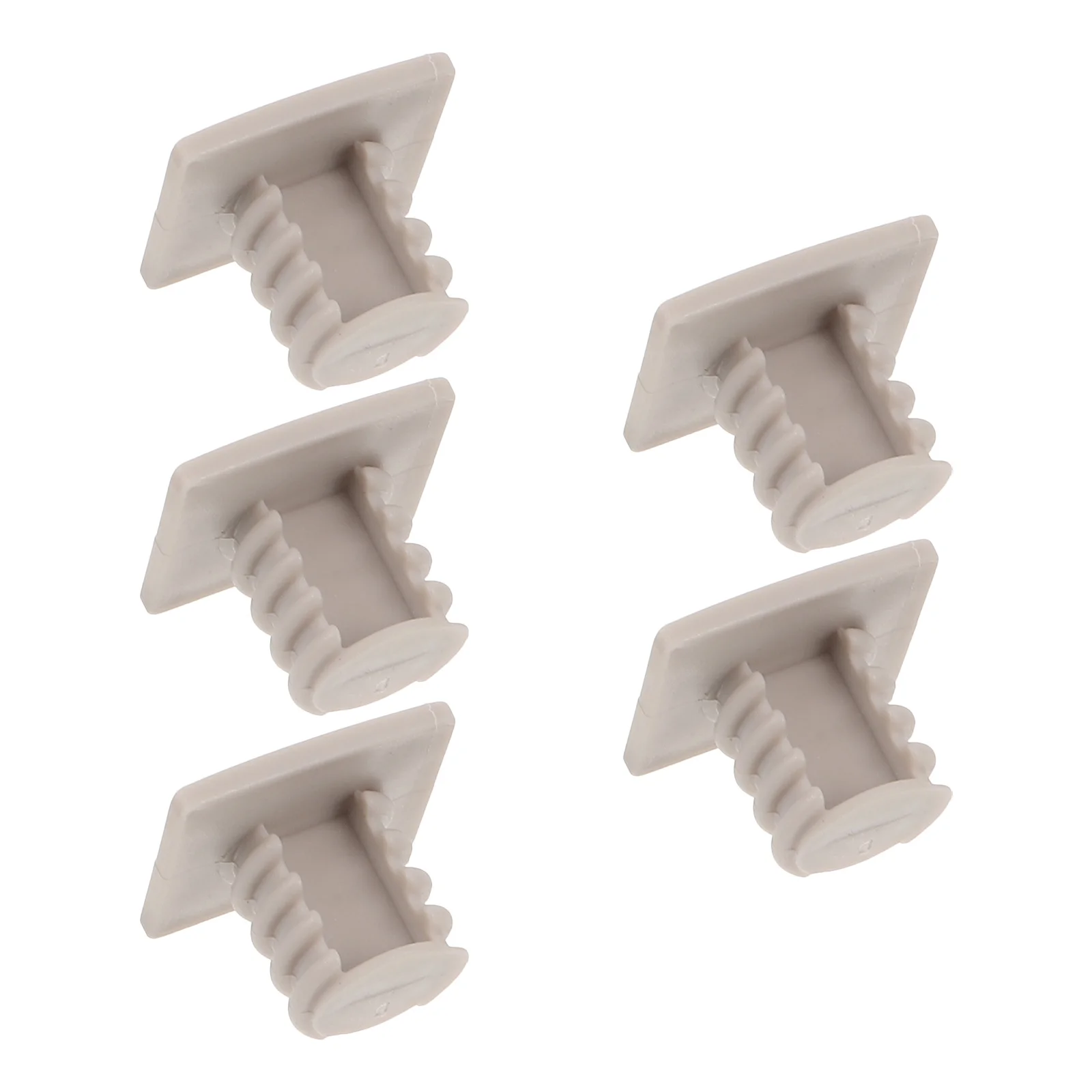 

5pcs Slide Screw Covers 1.3 Inch Inner Diameter Grey Plastic Caps For Playground Equipment Slide Repair Replacement Parts