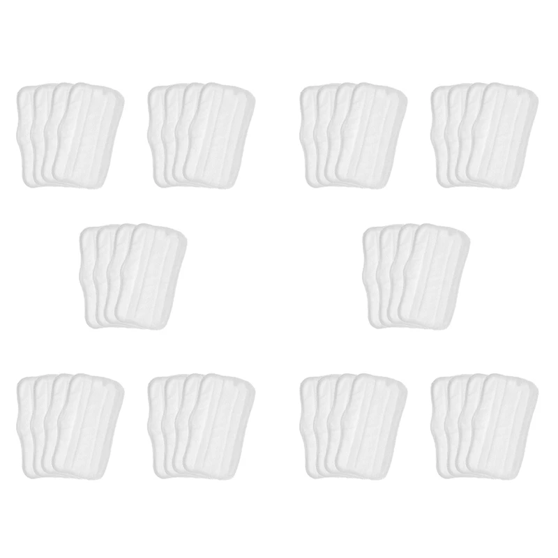 

Hot 40 Pack Steam Mop Pads Replacement For Shark S3101 S3202 S3250 Washable Cleaning Pad Steamer Pad For Hard Floors