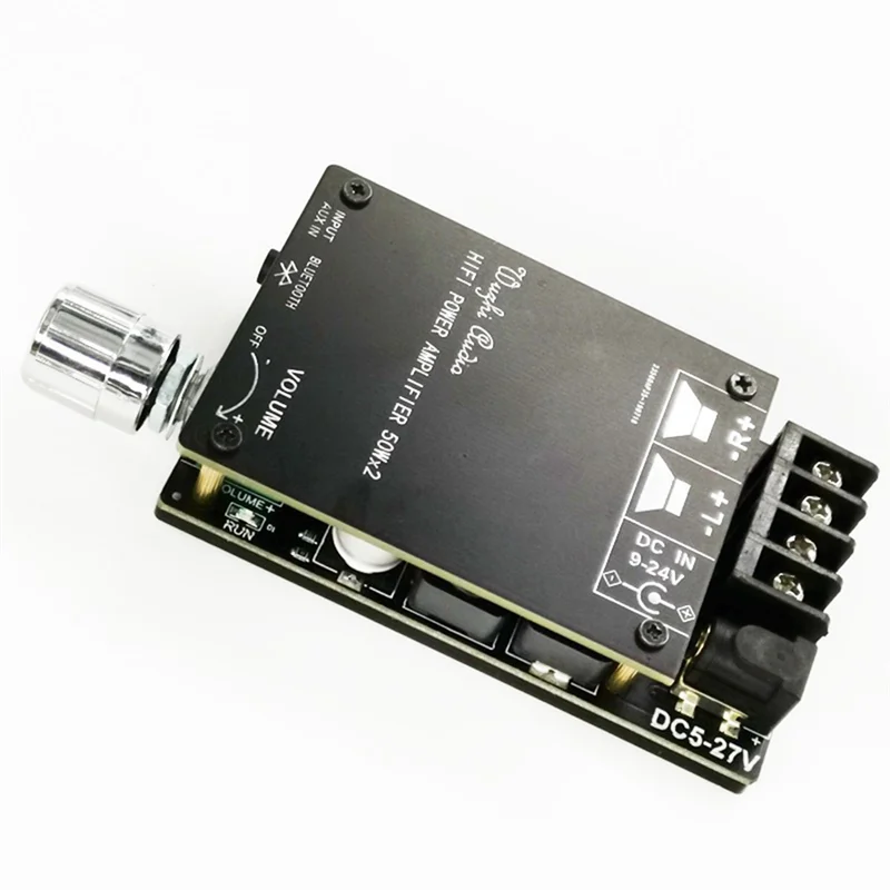 ZK-502C Bluetooth Digital Audio Amplifier Board TPA3116 50Wx2 Stereo 2.0Channel Power HIFI Amplifier Module