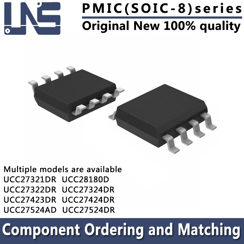 

1PCS UCC28180D UCC27321DR UCC27322DR UCC27324DR UCC27423DR UCC27424DR UCC27524AD UCC27524DR SOIC-8 3.90mm PMIC