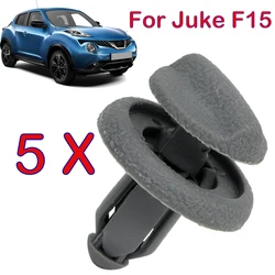 5X For Nissan Juke F15 Parcel Shelf Clips Boot Interior Plastic Button Rear Trunk Hanger Brackets Parts Retaining Bracket Rivet