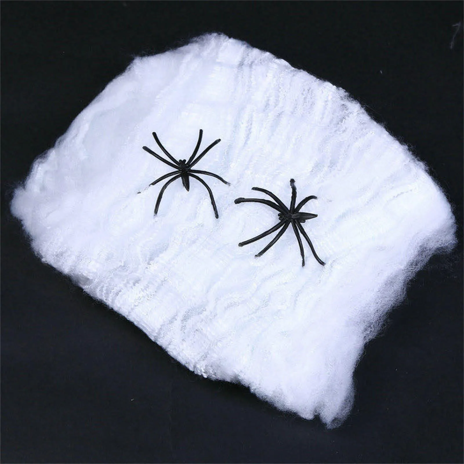 

With 2 Halloween Webbing Spider- DecorationsStretch Novelty funny toy Game for 7 Years Old Girl