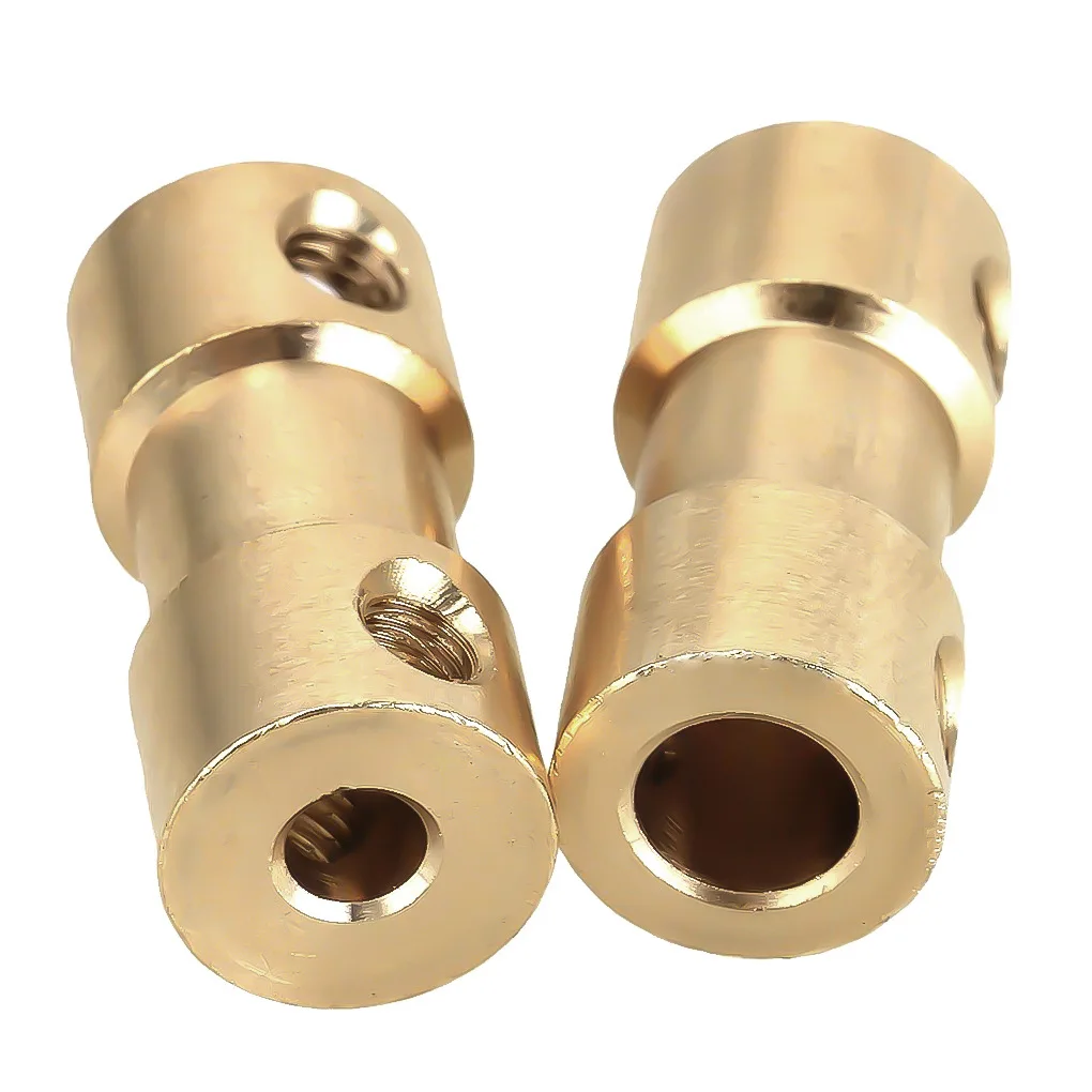 2/2.3/3/3.17/4/5/6mm N20 Motor Shaft Coupling Coupler Connector Sleeve Adapter Brass Transmission Joint for RC Boat Car Airplane