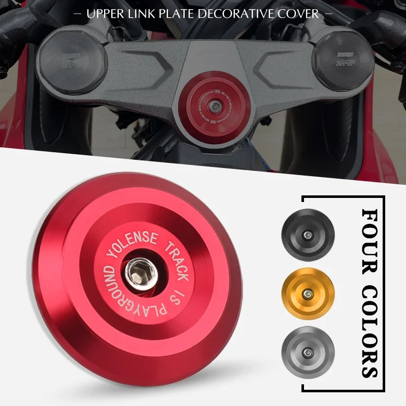 

For HONDA CBR650R CB650R CBR650F CB650F Motorcycle Accessorie Upper Connecting Plate Screw Cap Front Fork Connecting Plate Cover