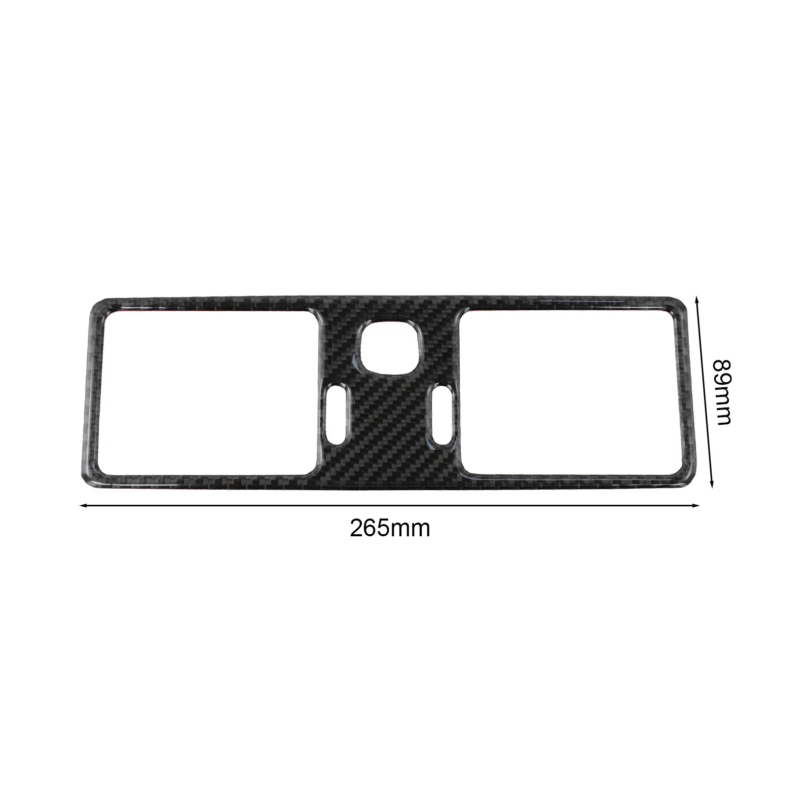 Car Styling 26*9*1 Decoration Panel Car Accessories Dirt-Resistant Easy Installation Epoxy Coating For XC90 2003-2014