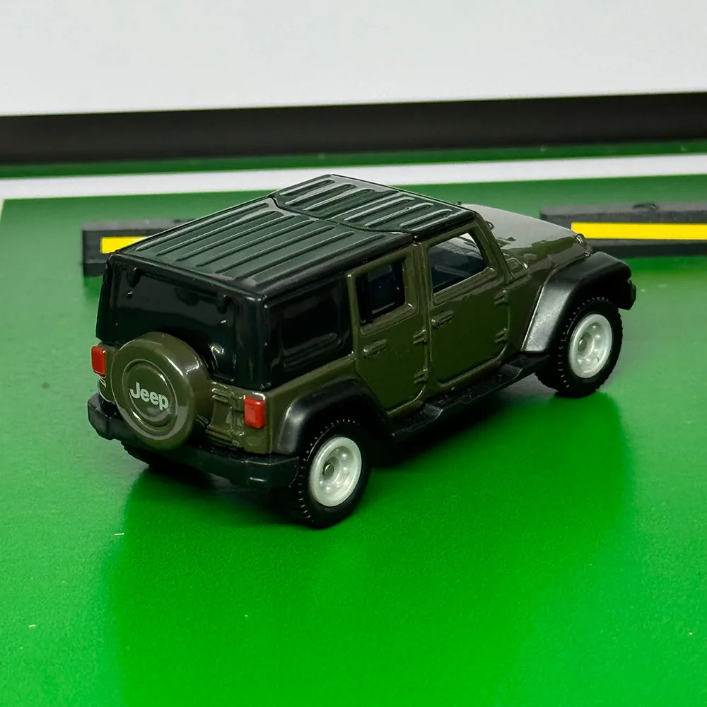 Takara Tomy Tomica No.80 Jeep Wrangler Odlew Stalowy Statyczny Model Samochodu Kolekcja Ekspozycyjna Zabawka Prezent dla Chłopca