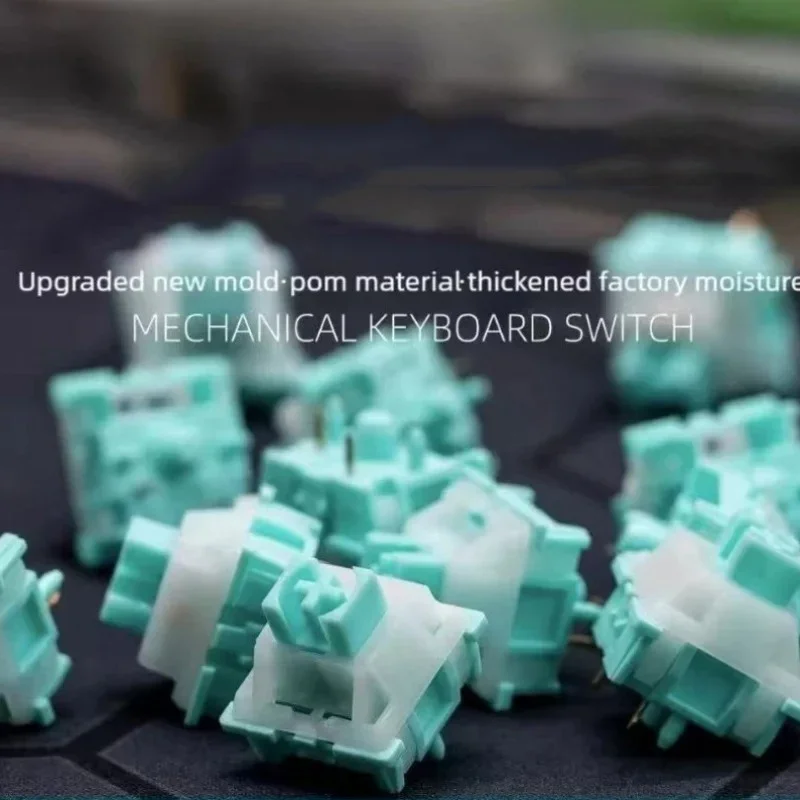 Dust-resistant Mechanical Keyboard Switch Stems: Blue, 3-pin, Mechanical Keyboard Switches Keyboard Linear Switch