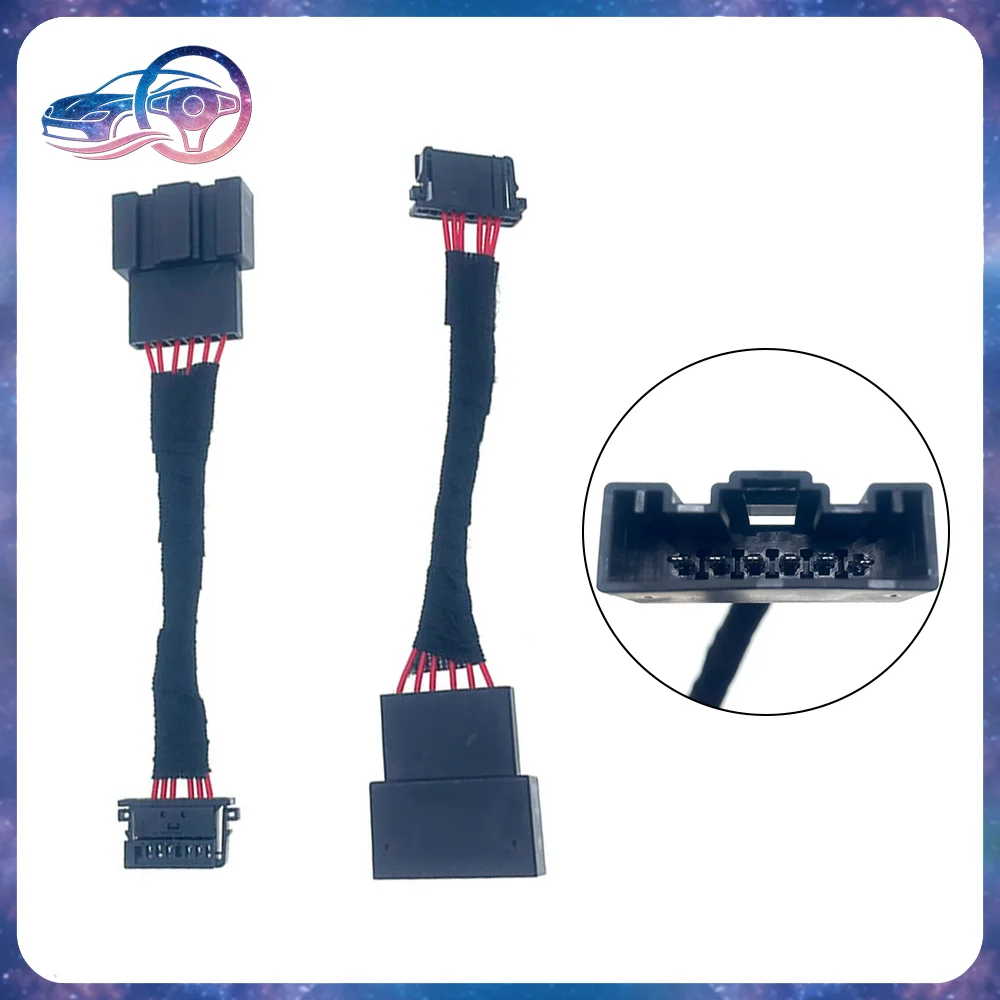 

61120153650 LED Tail Light Wiring Harness For BMW E46 3 Series Rear Lamp Adapter Cable Conversion Kit Sedan Wagon