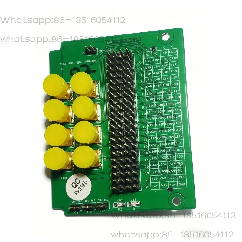 FMC LPC Adapter Board Pin Daughter Board Expand Female Head Debug Board BYSS-FMCL-BO-DAUGH
