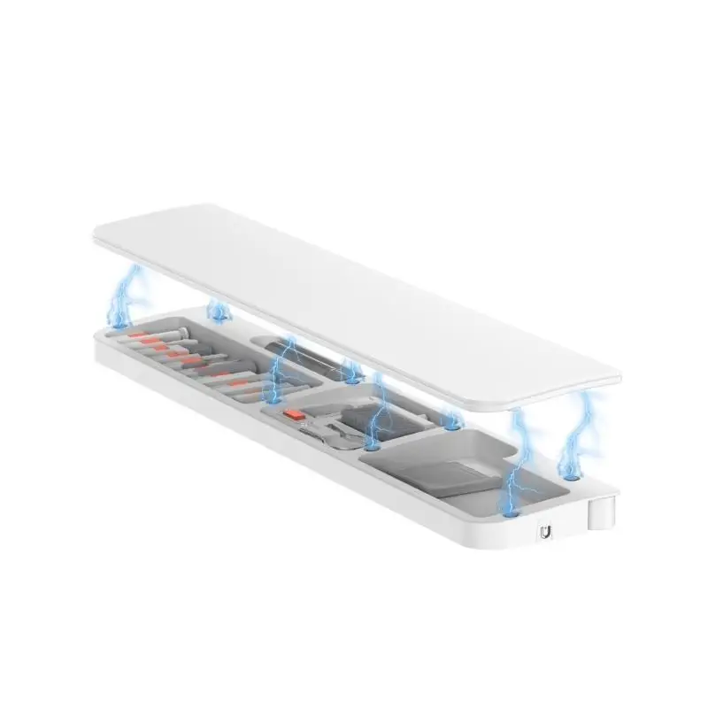 

652F многофункциональная настольная подушка для запястий, встроенный набор для чистки, противоскользящий дизайн для клавиатур,