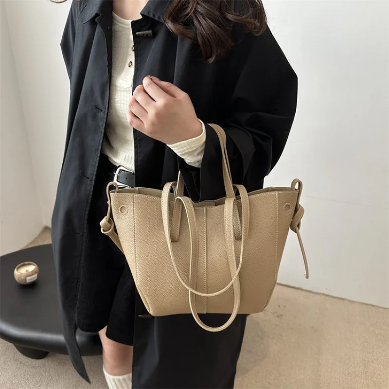 

Professional & Casual Ladies Leather Tote Bag Designer Crossbody Shoulder Handbag Women's Luxury Brand Elegant Purse