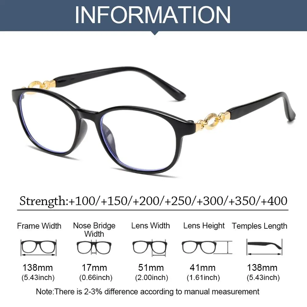 Anti-Blue Light Reading Glasses Urltra-Light Eye Protection Men Women Elegant Comfortable Eyeglasses