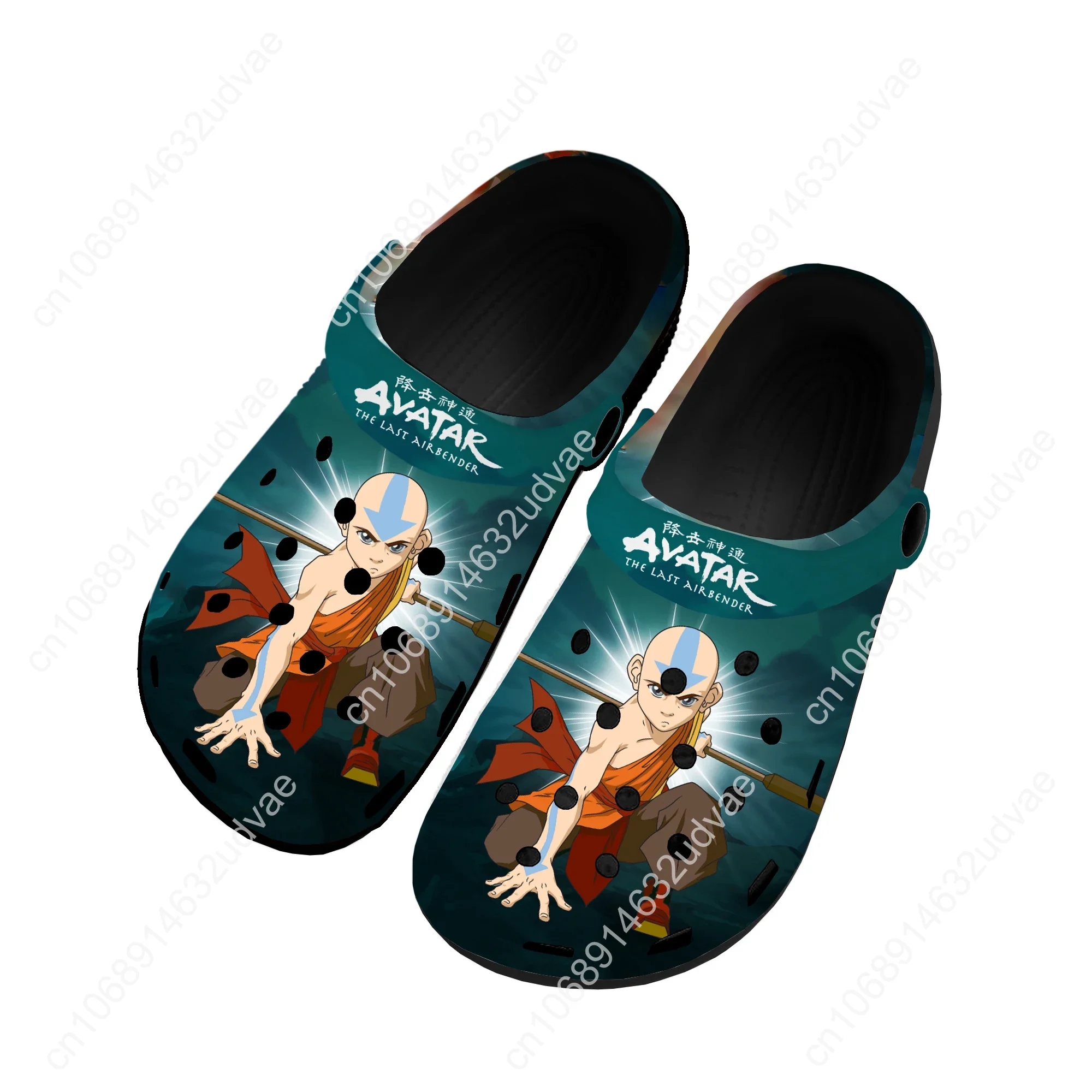 Avatar-zuecos de agua personalizados para hombre y mujer, zapatillas transpirables con agujeros para la playa, calzado de jardín para adolescentes