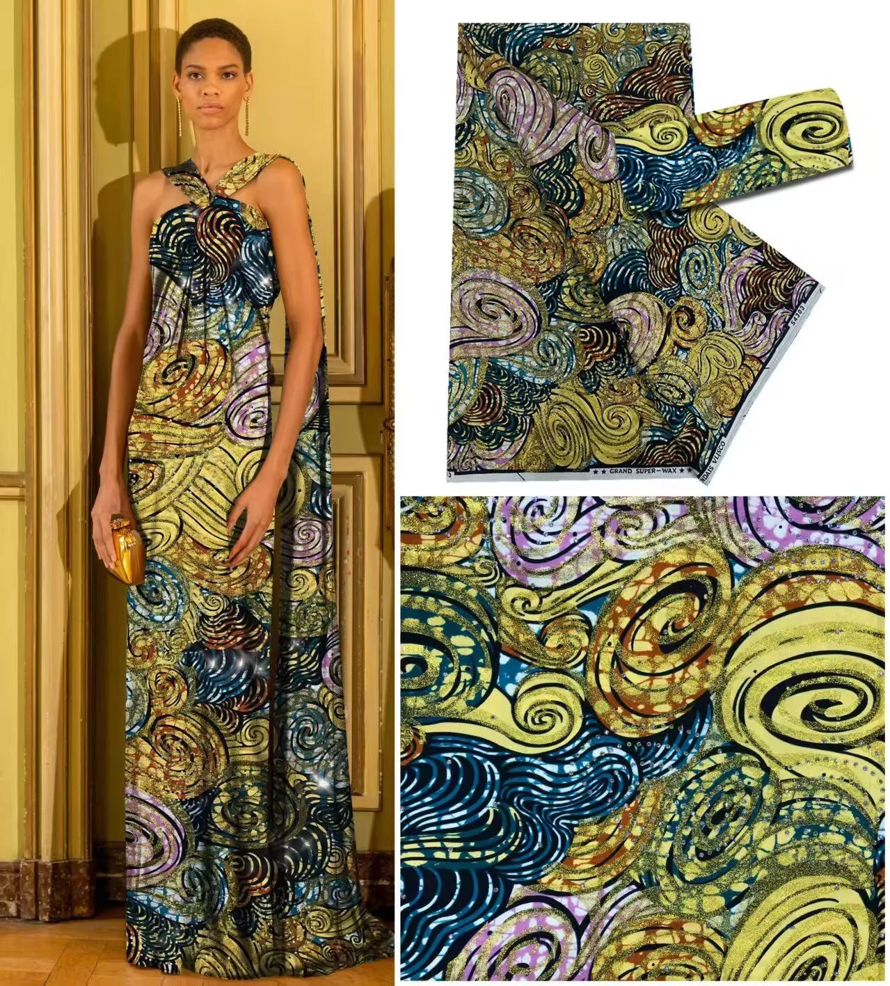 2025 African High Quality Fash - Sewing Batik recension och pris