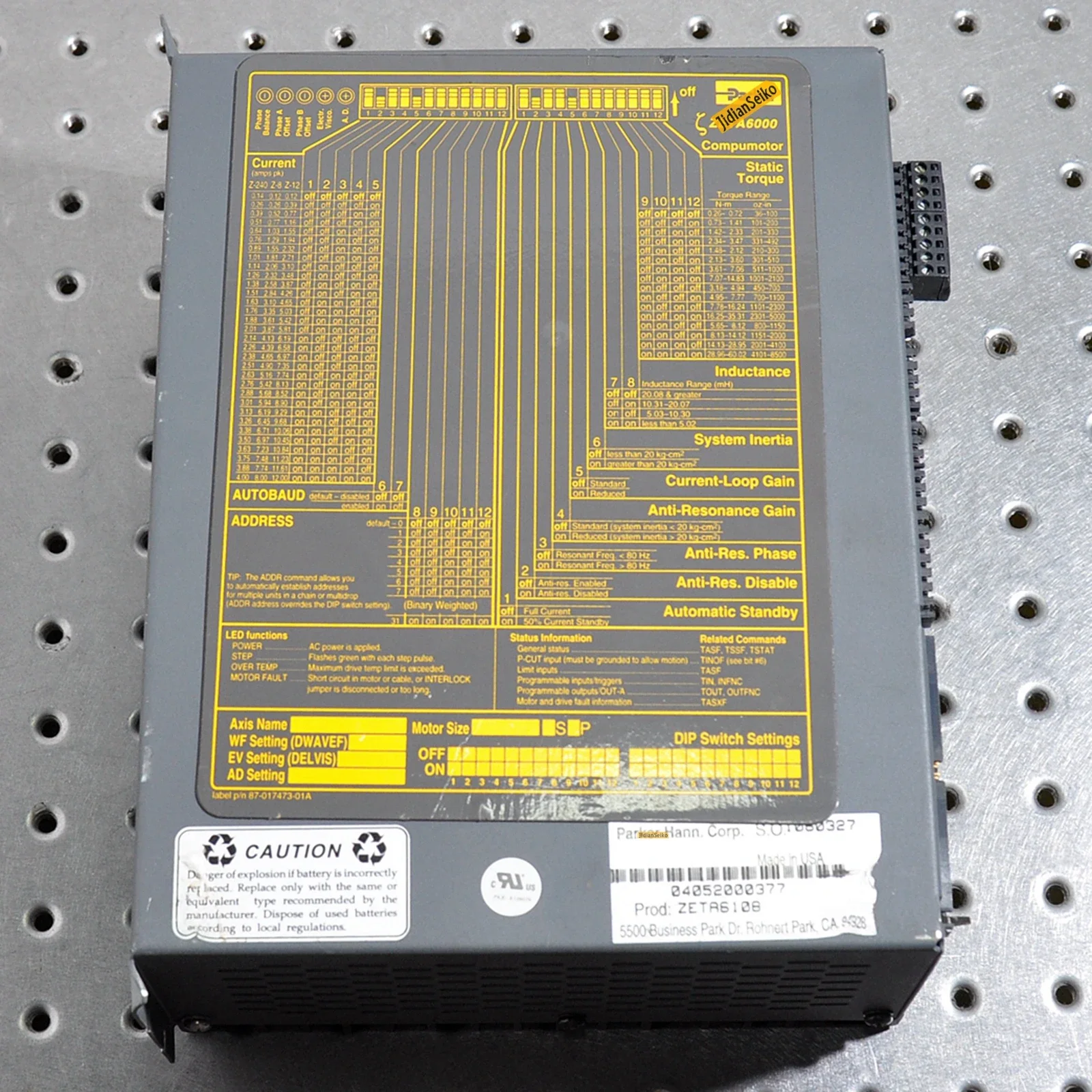 Привод PARKERs ZETA6108 б/у