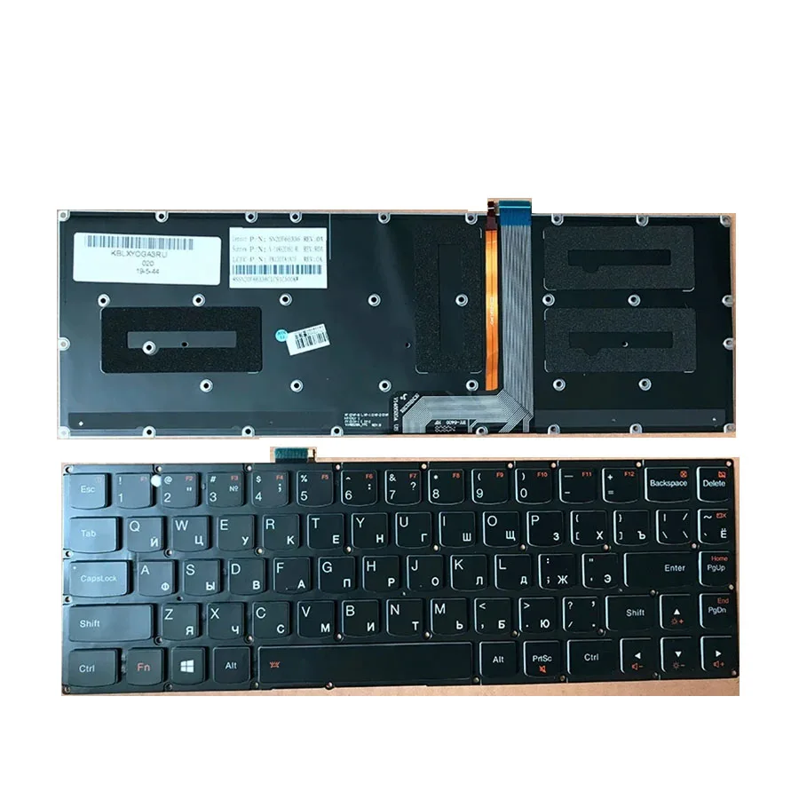 

FOR LENOVO Yoga 3 Pro PRO13 1370 yoga3pro YOGA 3 PRO 13 RU Russian US with backlit keyboard