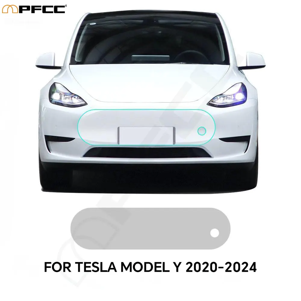 

For Tesla Model Y 2020-2024 Front Precut Paint Protection Film Clear PPF TPU Headlight Rearview Anti-scratch Invisible Car Film
